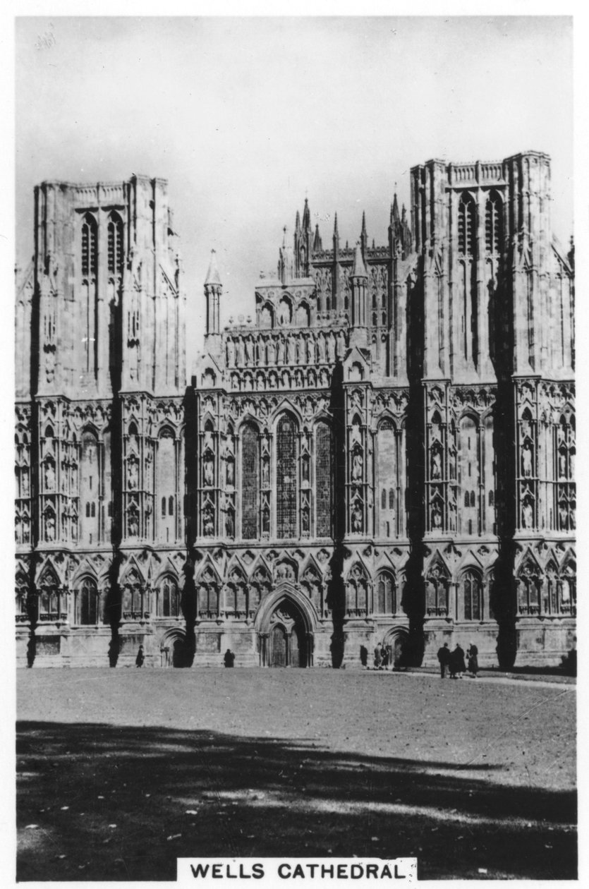 Wells Cathedral, Wells, Somerset, England, 1936 von Unbekannt