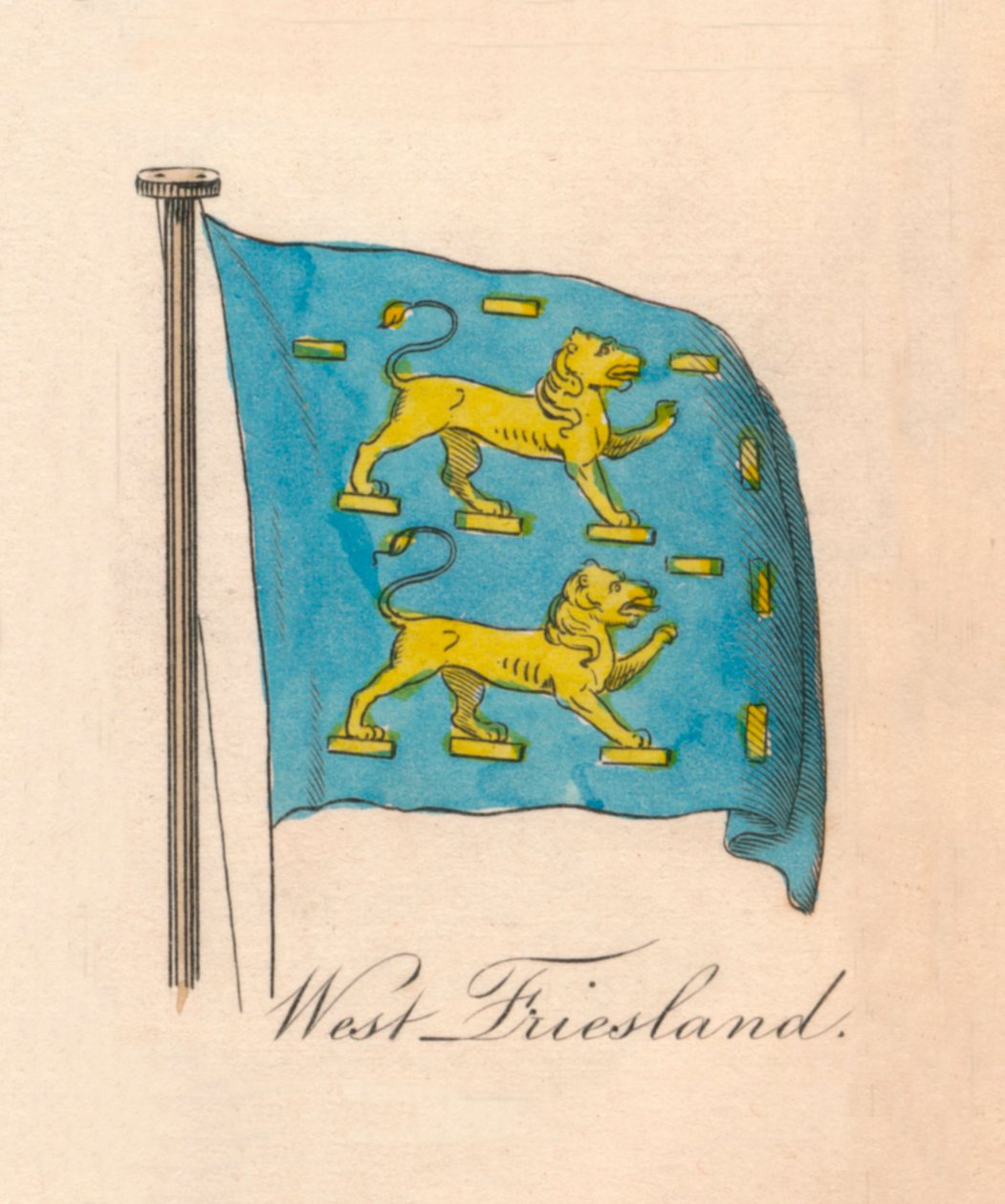 Westfriesland, 1838 von Unbekannt