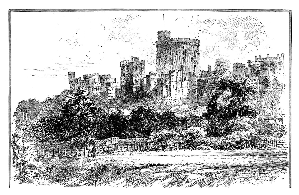 Schloss Windsor, Berkshire von Unbekannt