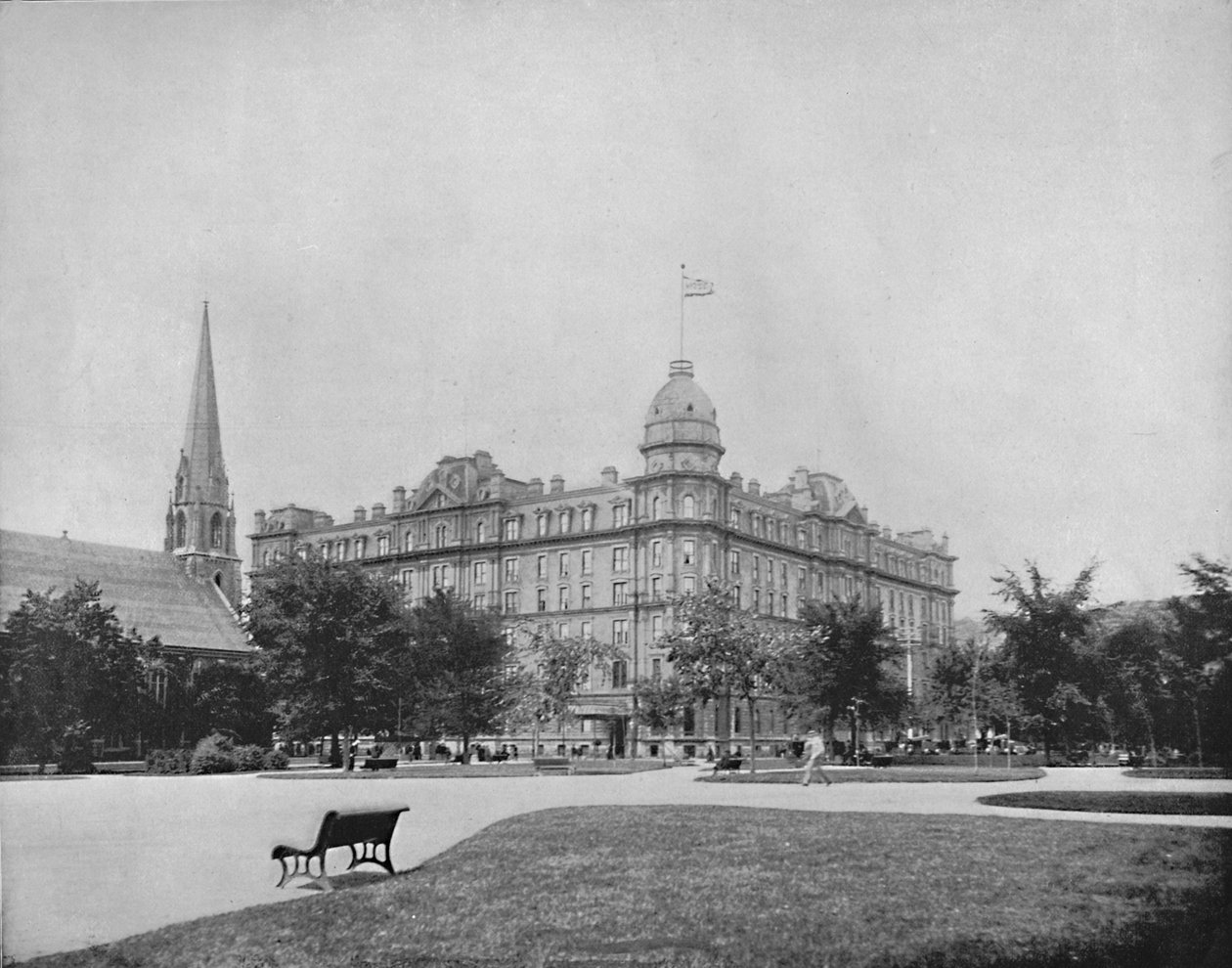 Windsor Hotel, Montreal, Kanada, ca. 1897 von Unbekannt