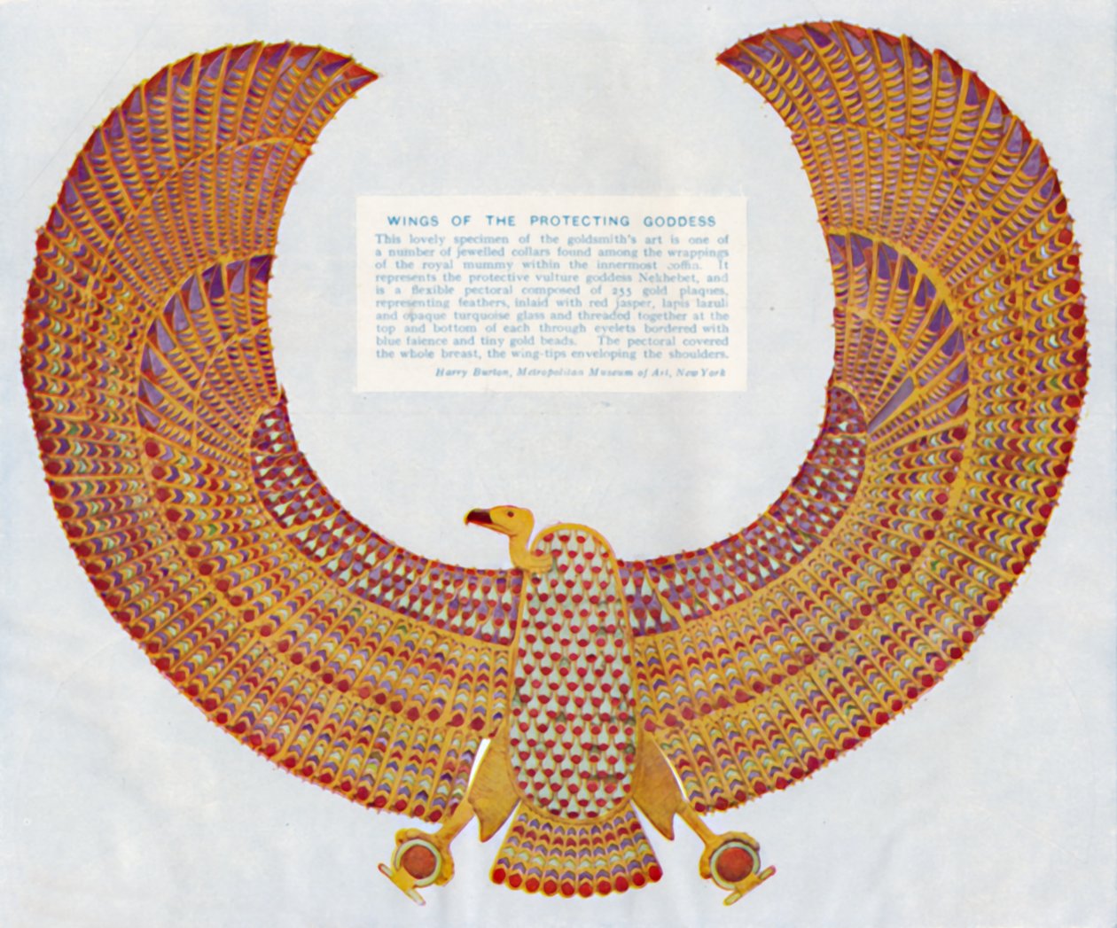 Flügel der schützenden Göttin, ca. 1935 von Unbekannt