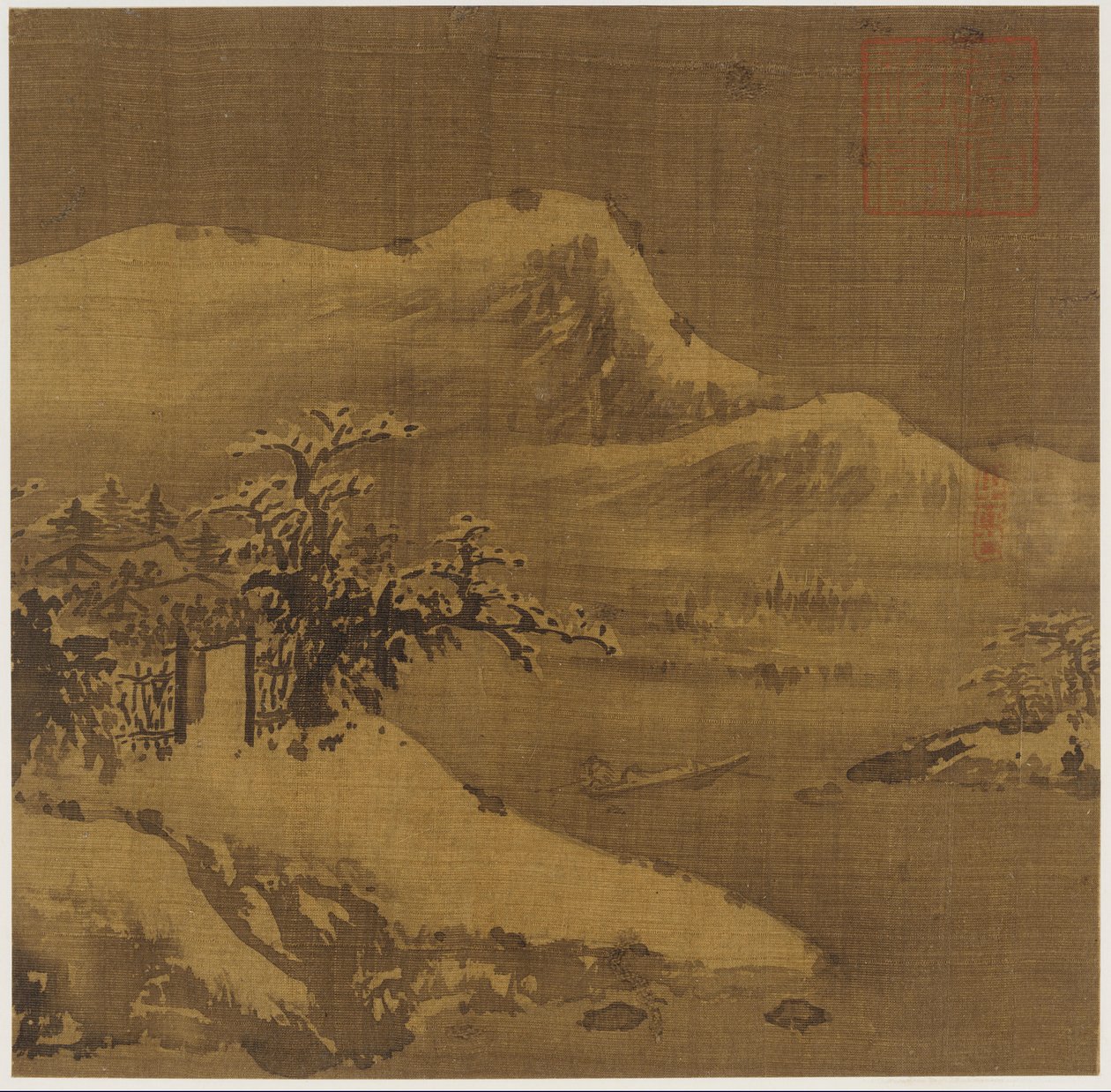 Winterlandschaft, Ming-Dynastie, 1368-1644 von Unbekannt