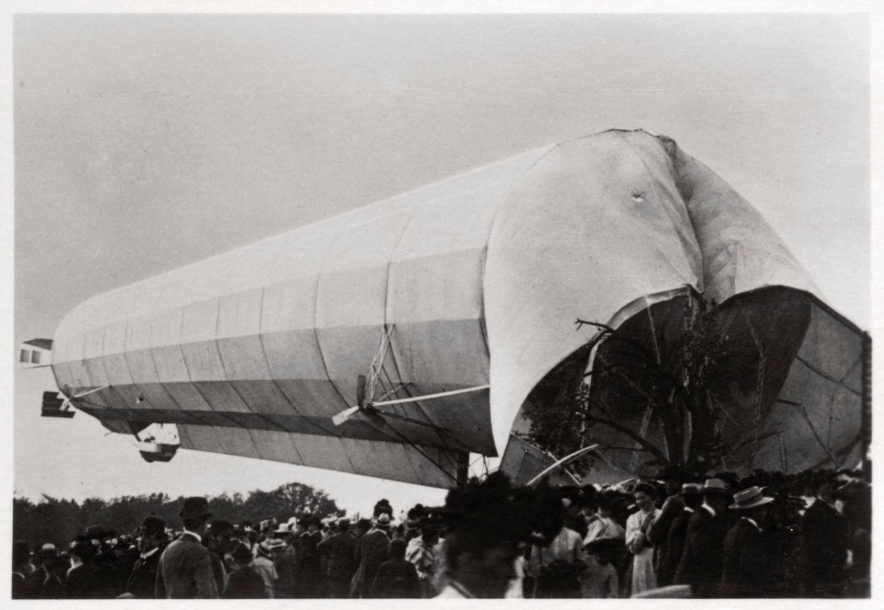 Zeppelin LZ 5 in Göppingen, Deutschland, 1909 1933 von Unbekannt