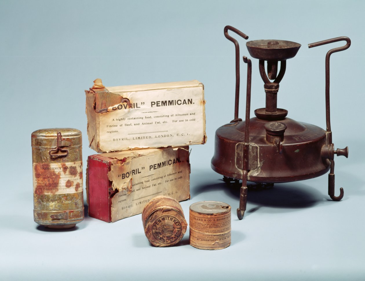 Lebensmittel, mitgenommen auf Scotts Antarktisexpedition 1901-4 von Unbekannt Unbekannt