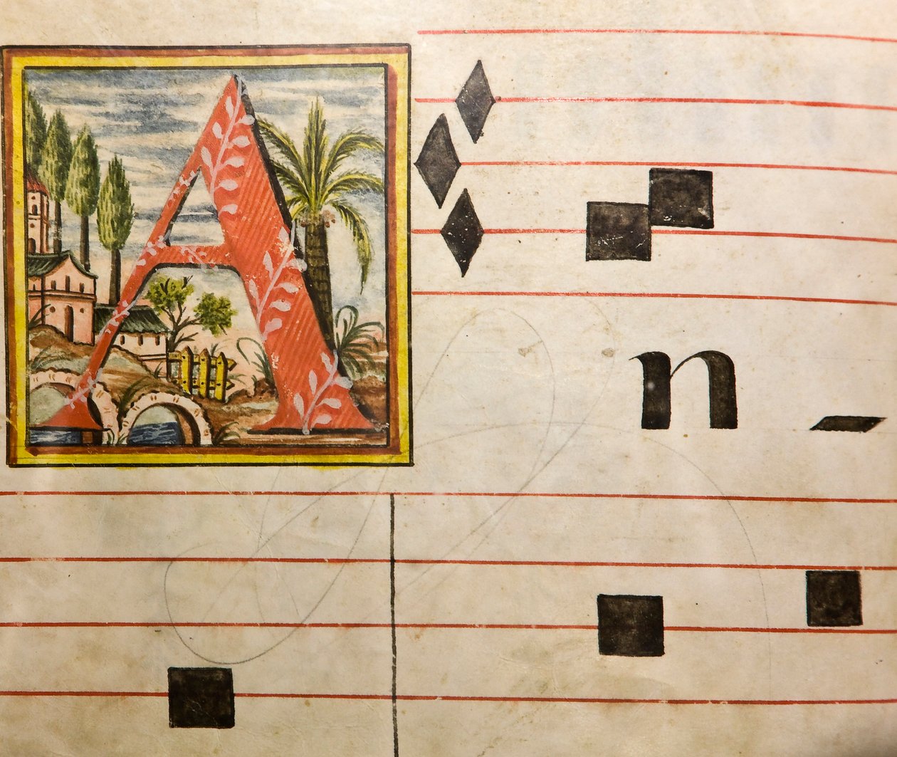 Historiierte Initiale 