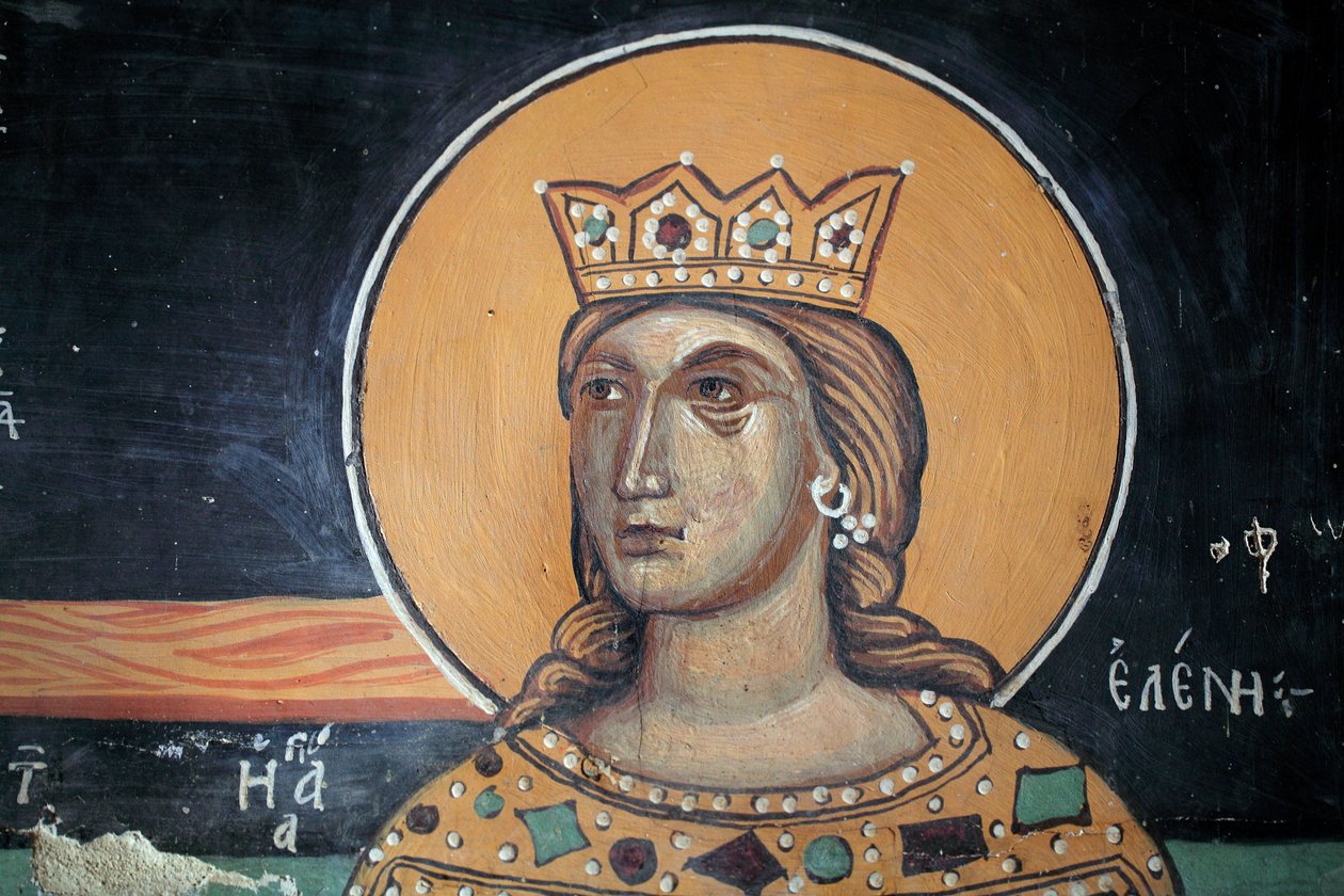 Byzantinisches Fresko aus dem 15. Jahrhundert von Unbekannt Unbekannt