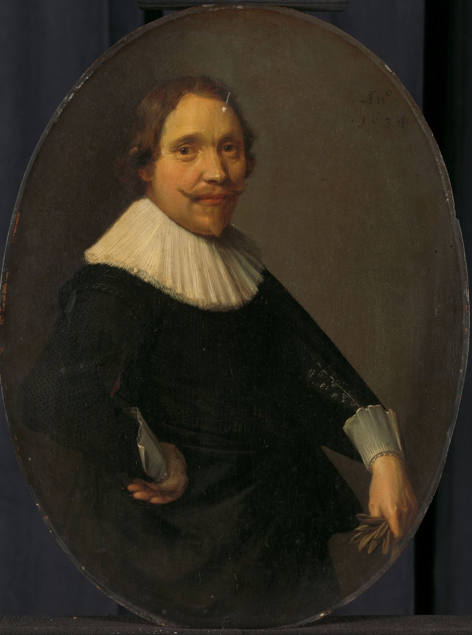 Porträt von Willem van Oldenbarneveldt, 1634 von Unbekannt Unbekannt