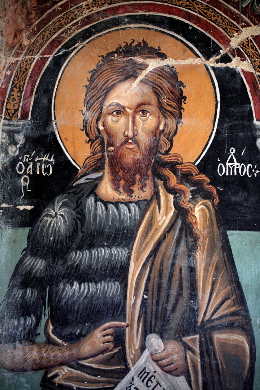 Das byzantinische Fresko aus dem 15. Jahrhundert von Unbekannt Unbekannt