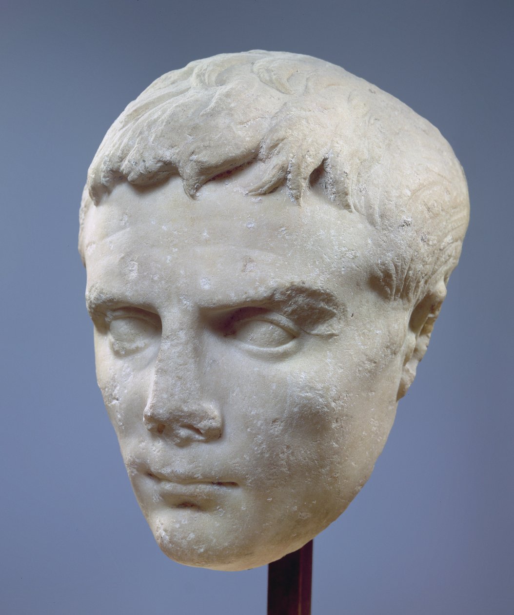 Augustus, Marmorkopf, ca. 27-20 v. Chr. von Unbekannt
