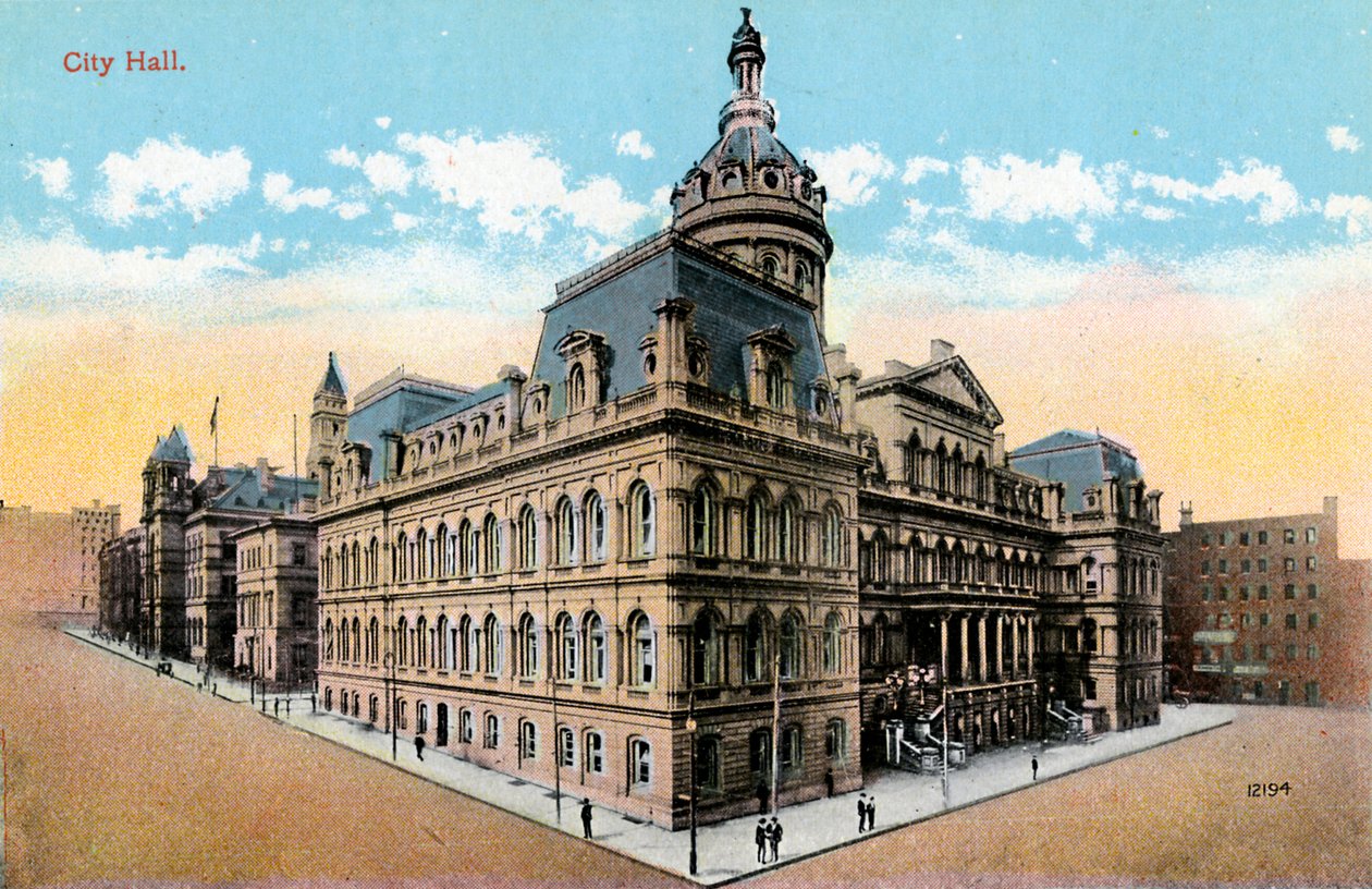 Baltimore: Rathaus von Unbekannter Künstler