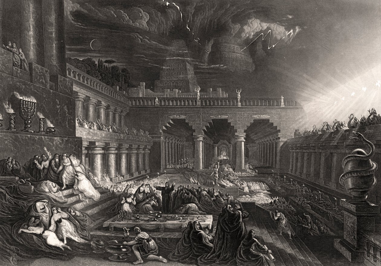 Belshazzars Fest von Unbekannter Künstler