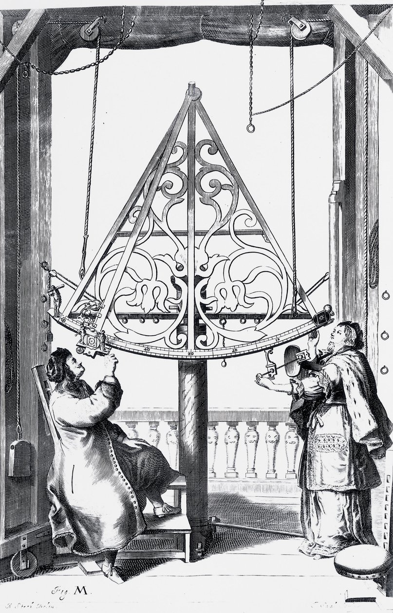 Messingsextant, ca. 1658-1673 von Unbekannt