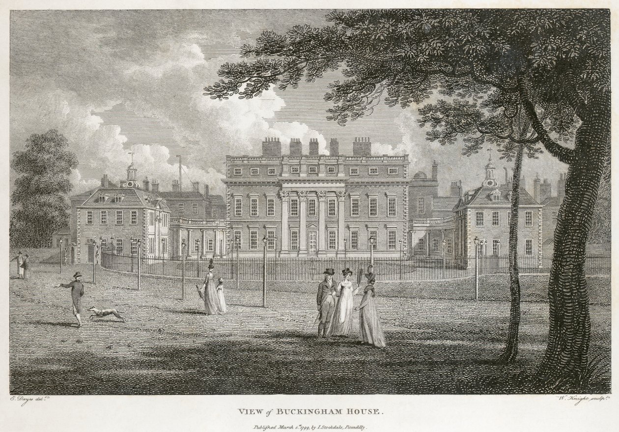 Buckingham Palace von Unbekannter Künstler