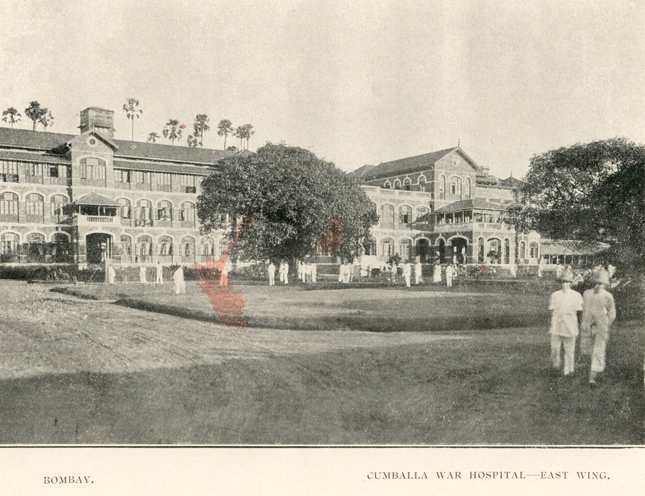 Cumballa-Kriegskrankenhaus von Unbekannter Künstler