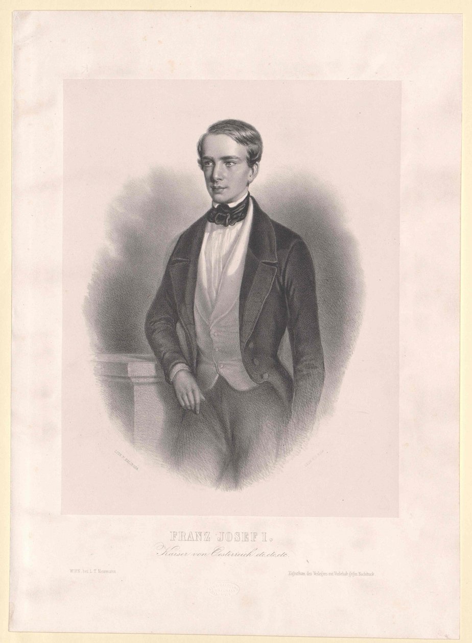 Kaiser von Österreich Franz Joseph I. von Unbekannter Künstler