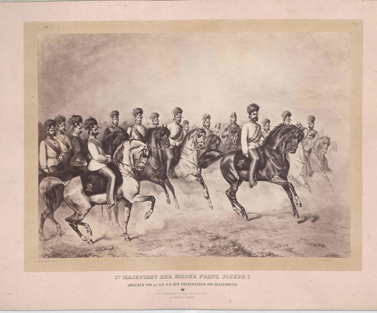 Kaiser von Österreich Franz Joseph I. von Unbekannter Künstler