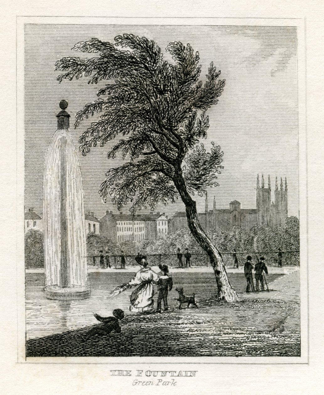 Brunnen, Green Park von Unbekannt