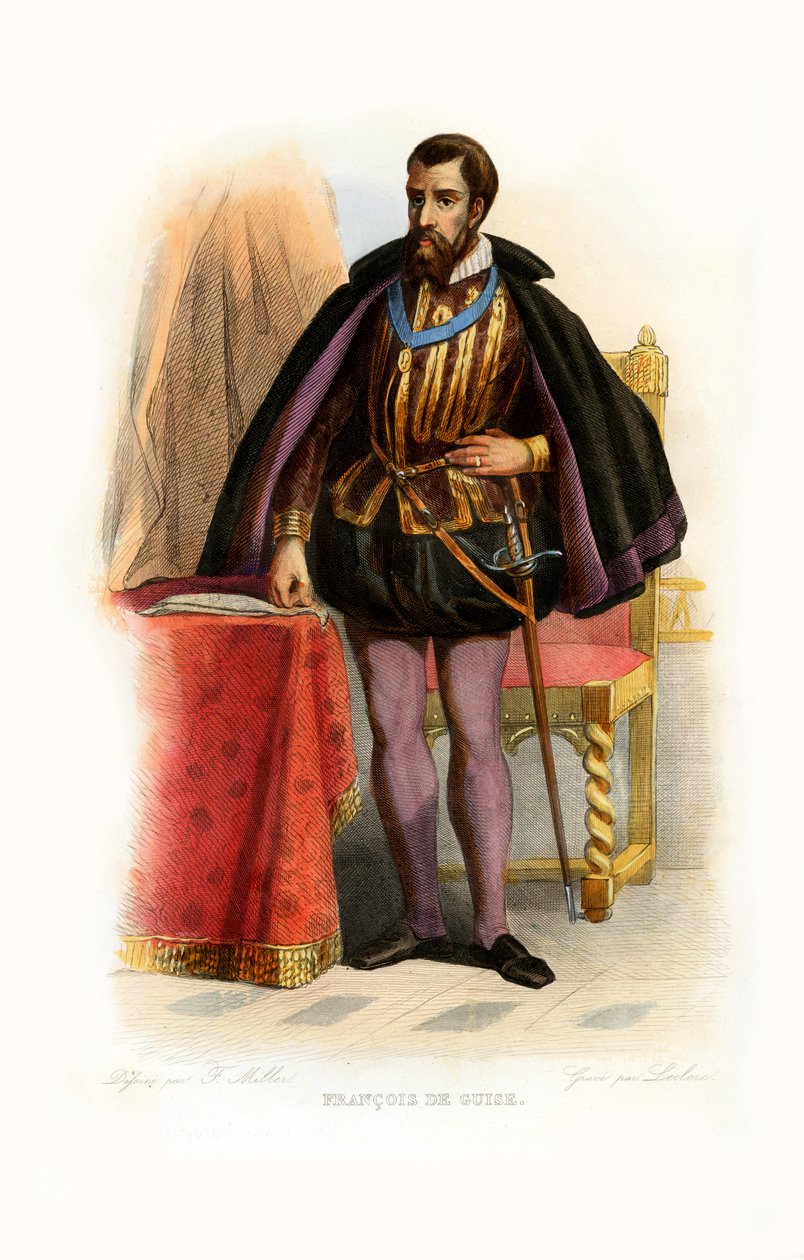 François de Guise von Unbekannter Künstler