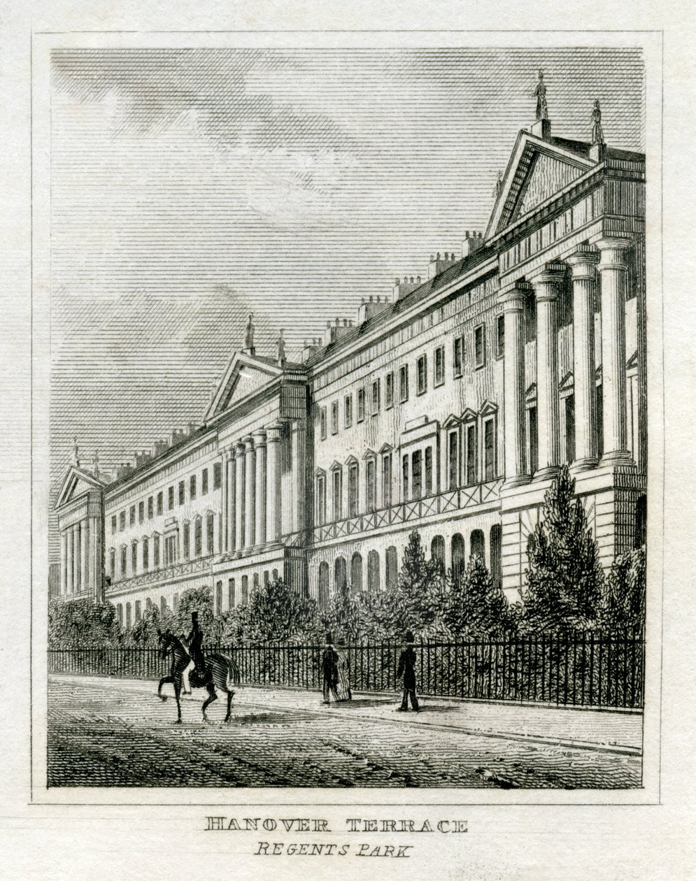 Hanover Terrace von Unbekannt