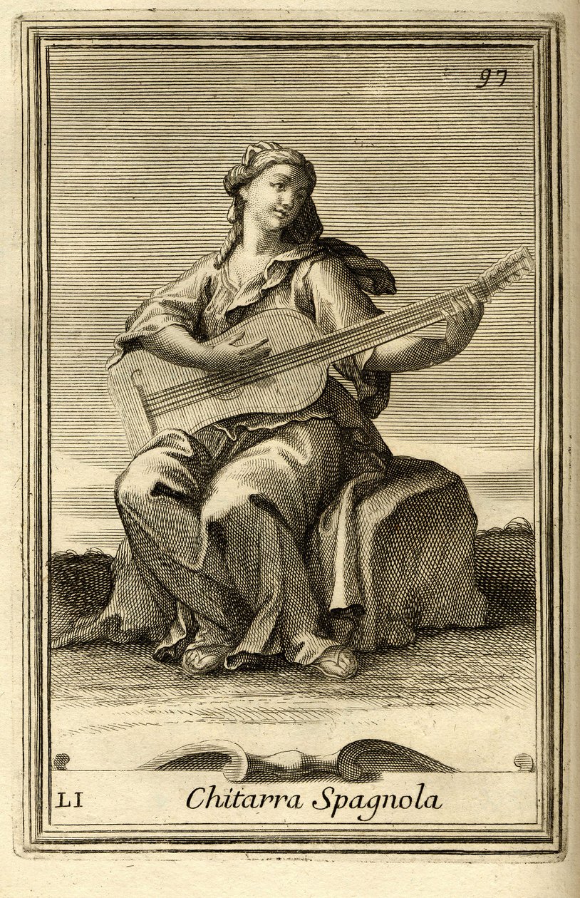 In „Gabinetto Armonico“ von Filippo Bonanni, Rom von Unbekannter Künstler
