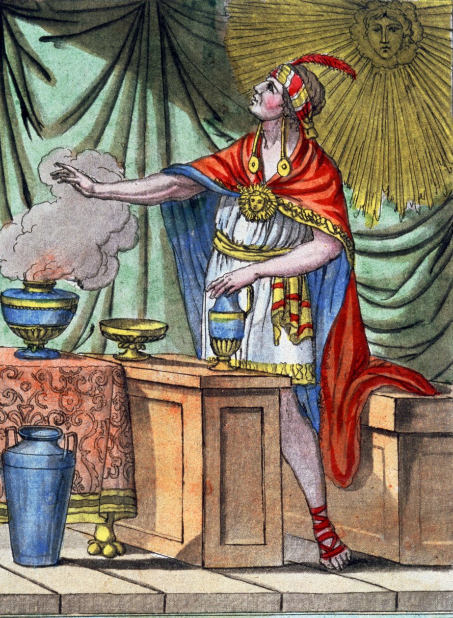 Inka-Priester von Unbekannter Künstler