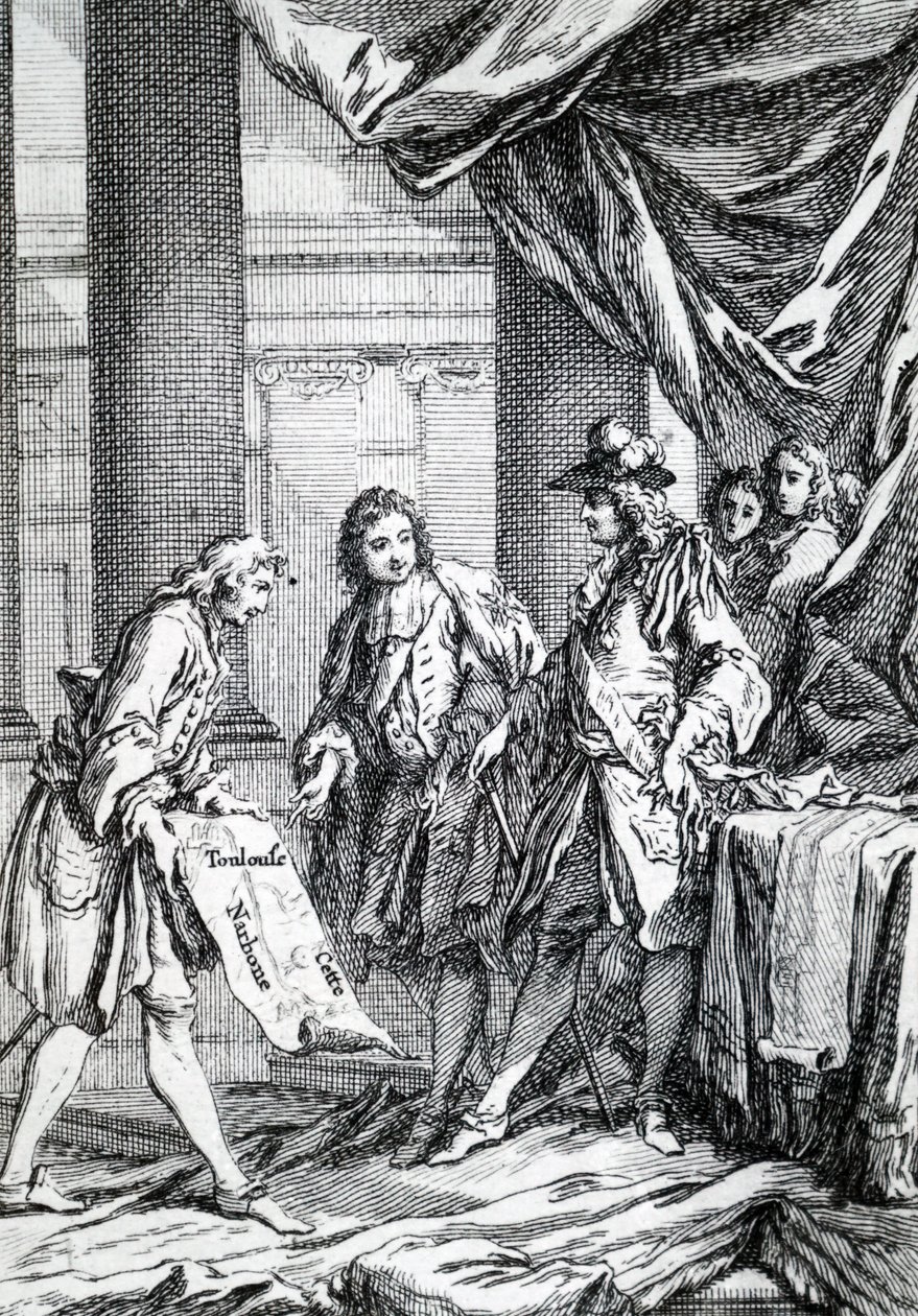 König Ludwig XV. von Frankreich von Unbekannt