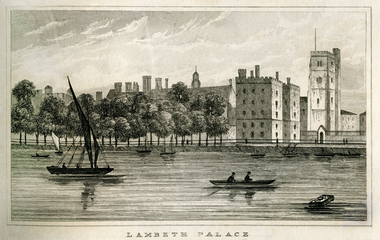 Lambeth Palace, London von Unbekannt