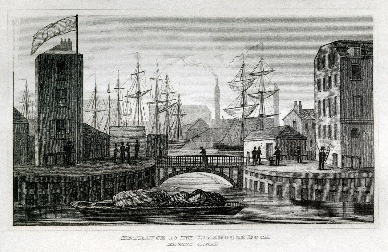 Limehouse Dock von Unbekannt
