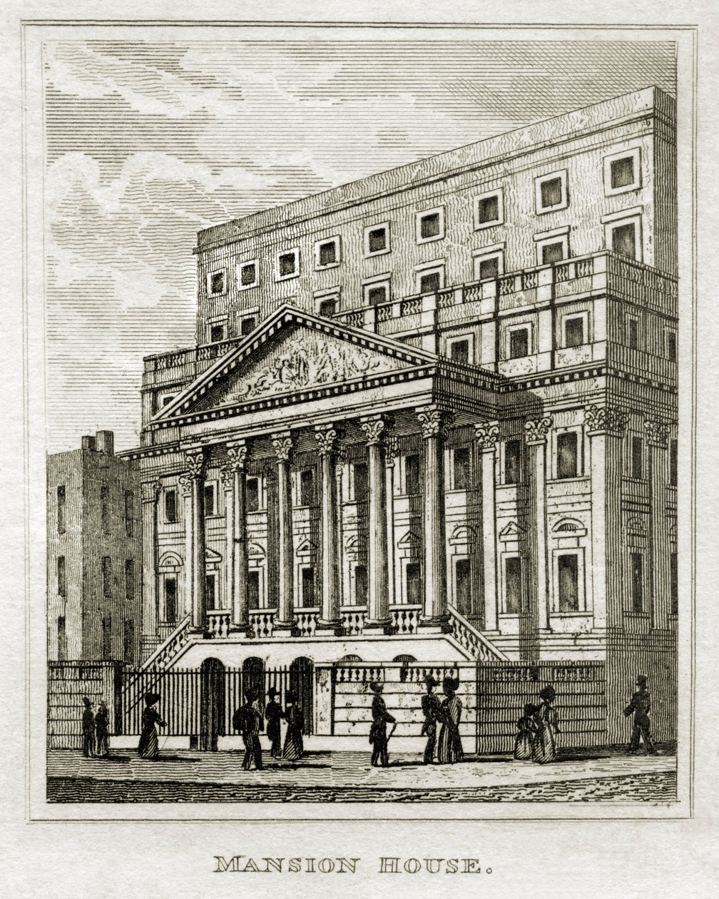 Mansion House von Unbekannt