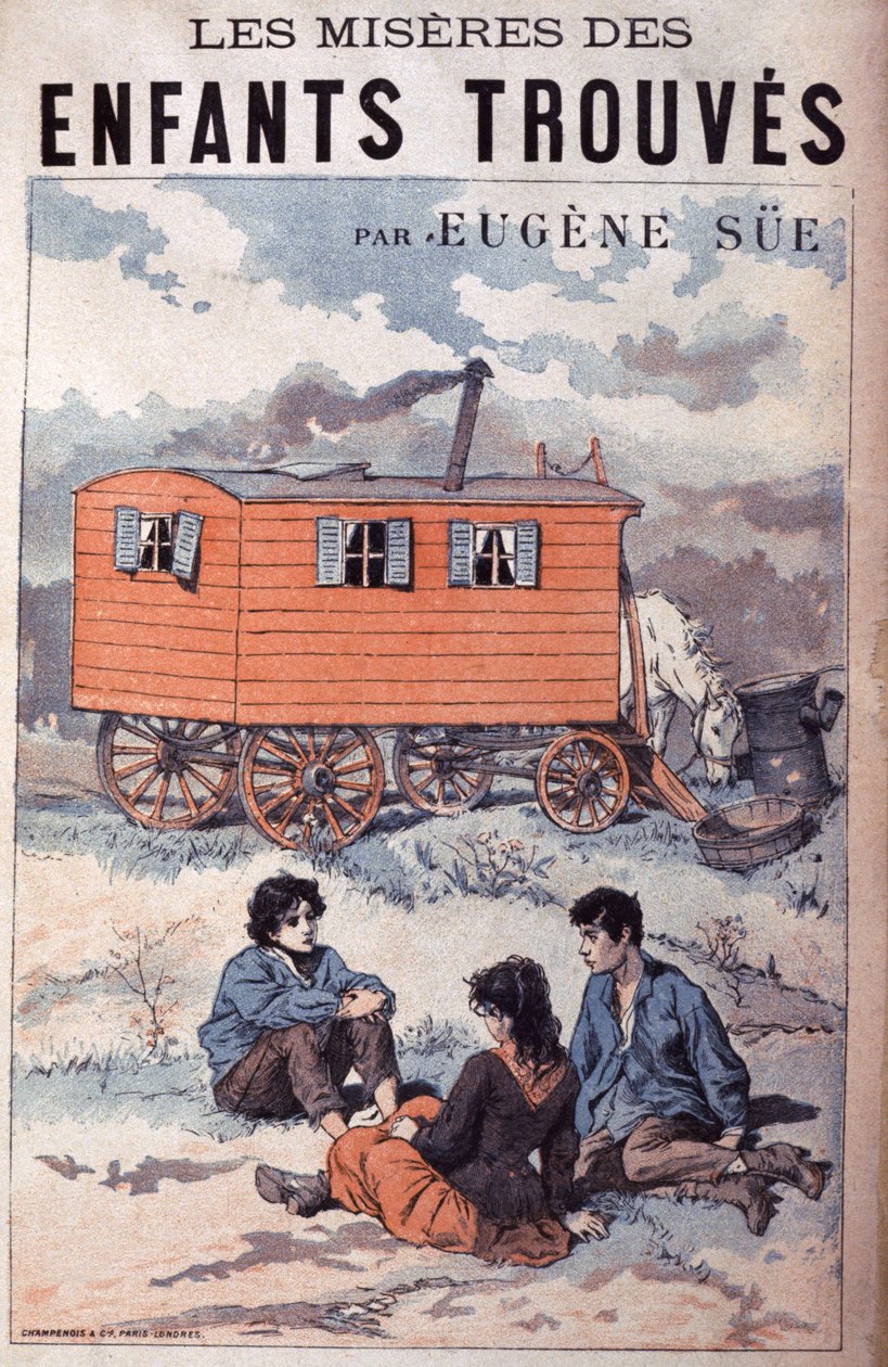 Elend der Findelkinder, frühes 20. Jahrhundert (Druck) von Unbekannter Künstler