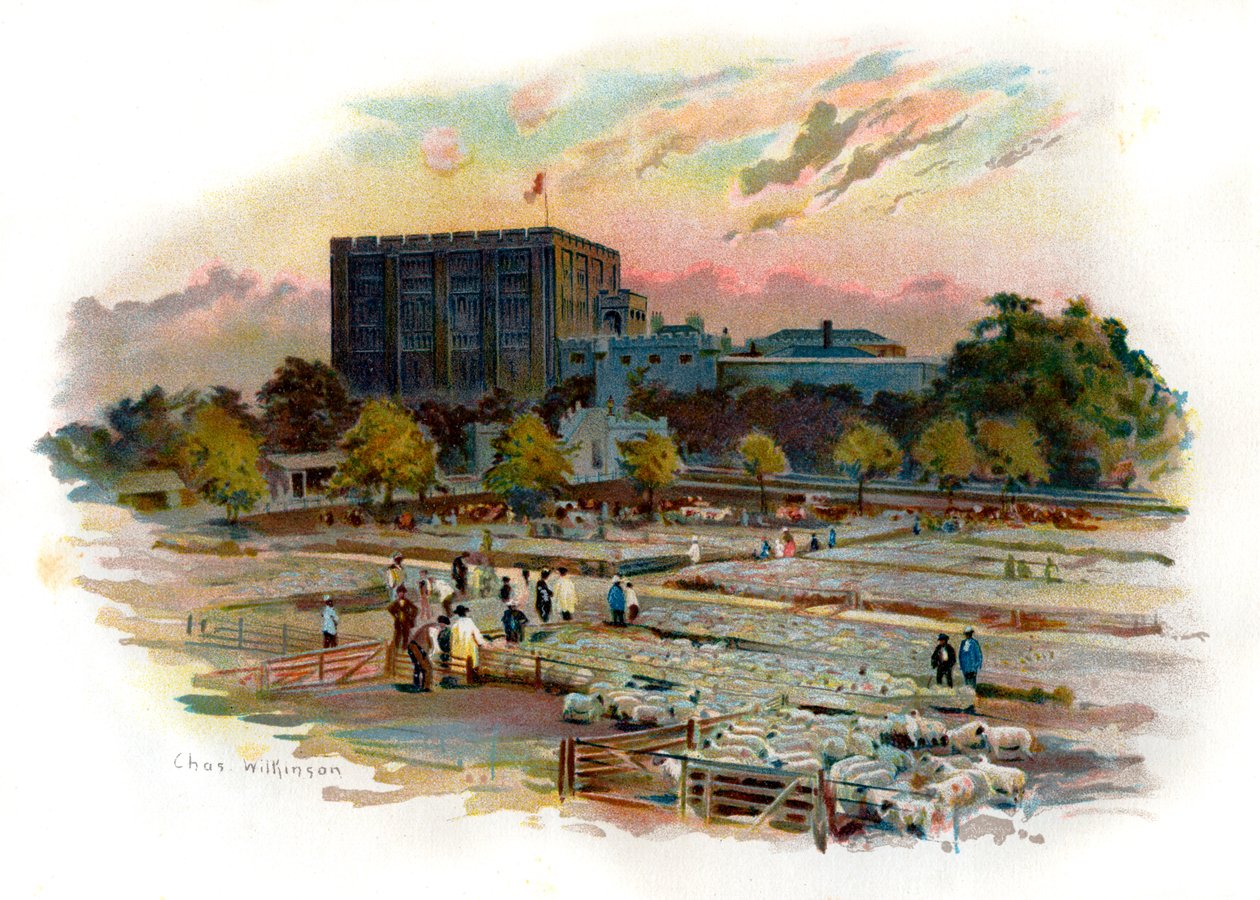Schloss Norwich von Unbekannter Künstler