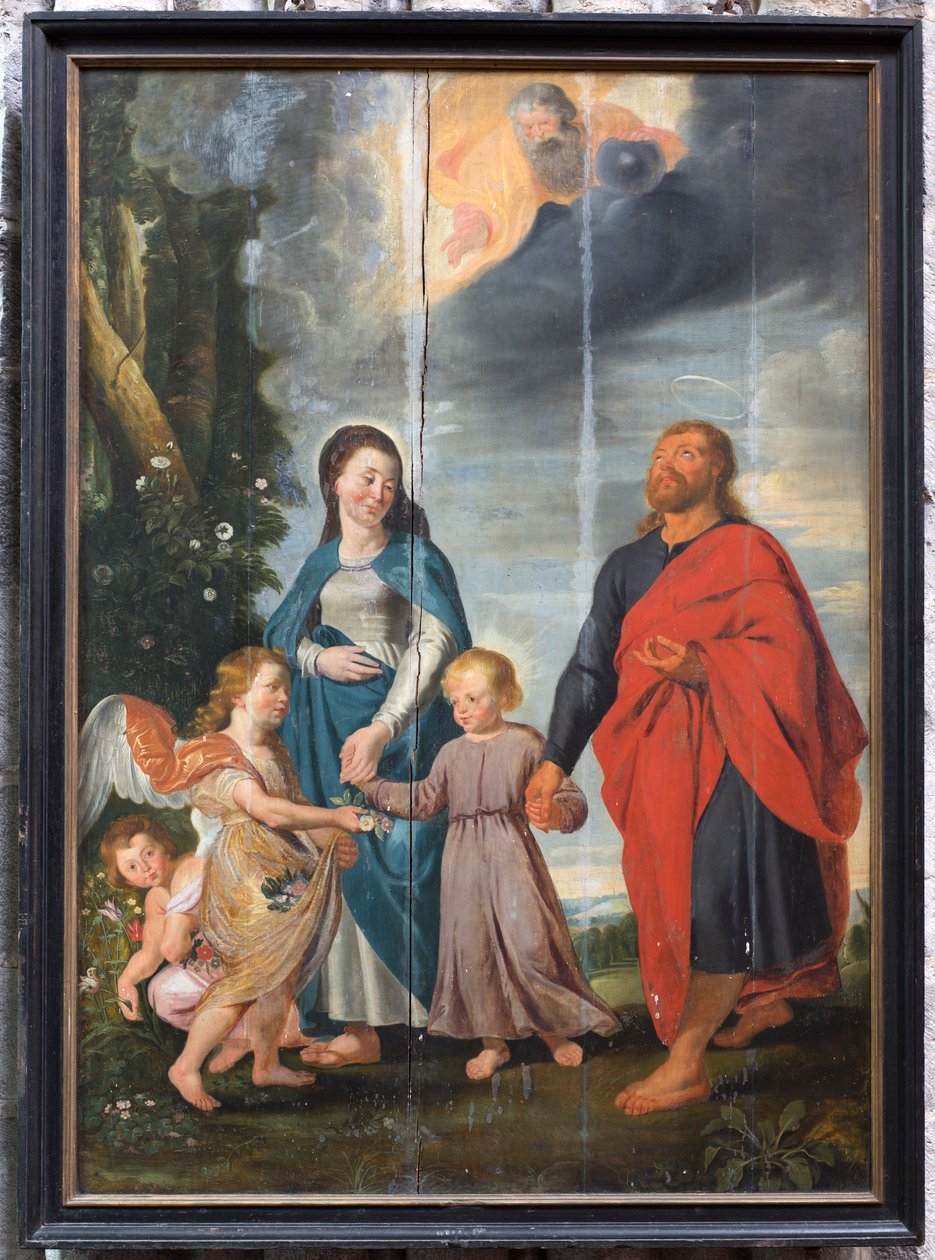 Pfarrkirche Sint-Walburga. von Unbekannter Künstler