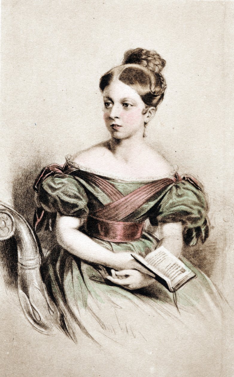 Königin Victoria von England von Unbekannter Künstler