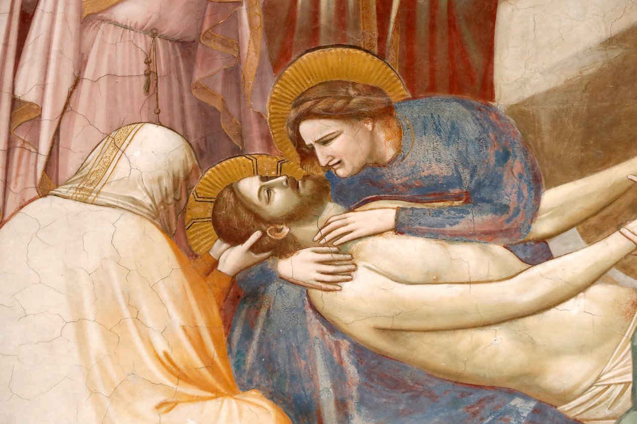 Die Scrovegni-Kapelle. Fresko von Giotto von Unbekannter Künstler