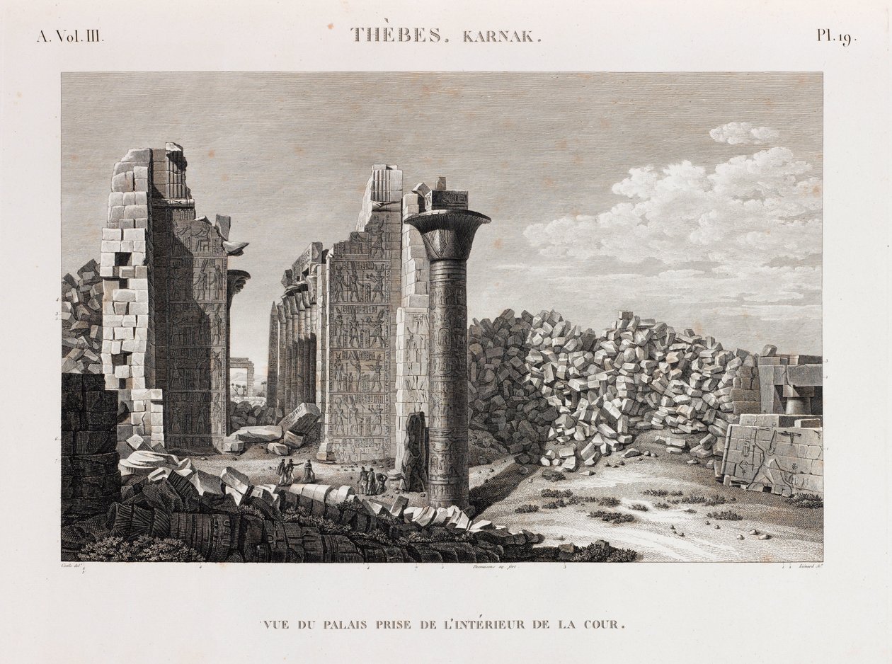 Theben: Karnak von Unbekannt