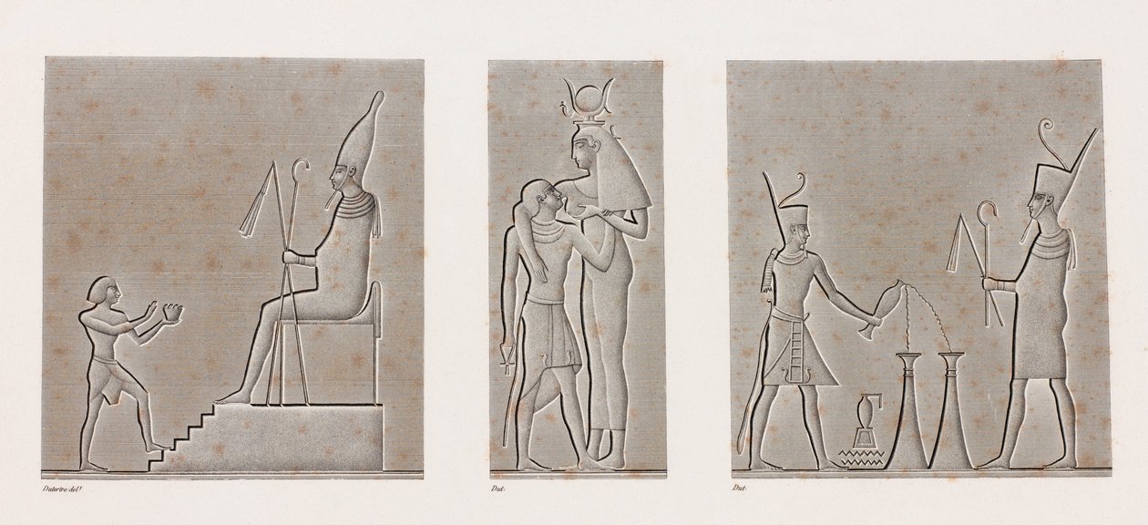 Theben, Karnak, Nahaufnahme von Unbekannt