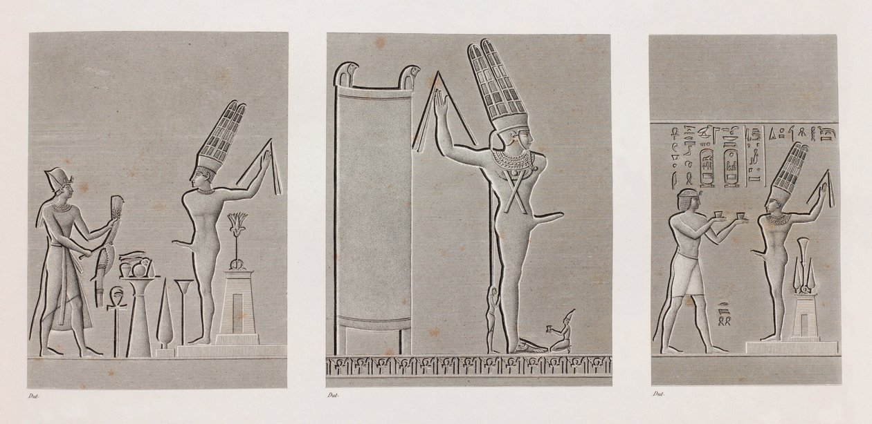 Theben, Karnak (Nahaufnahme-Serie) von Unbekannt