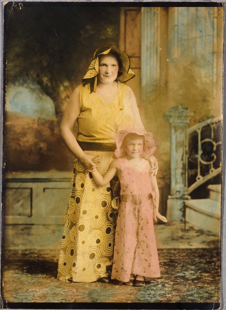 Mutter und Tochter von Unidentified