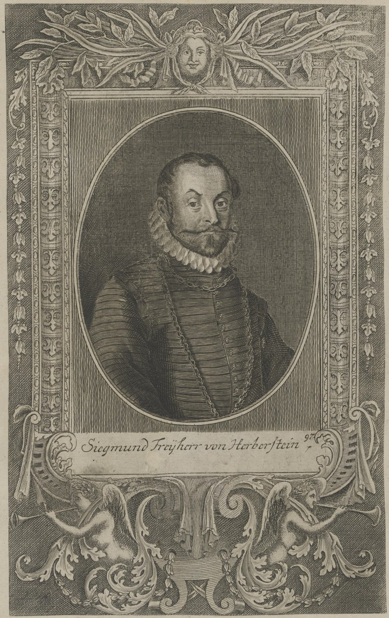 Porträt von Žiga Herberstein von Unknown