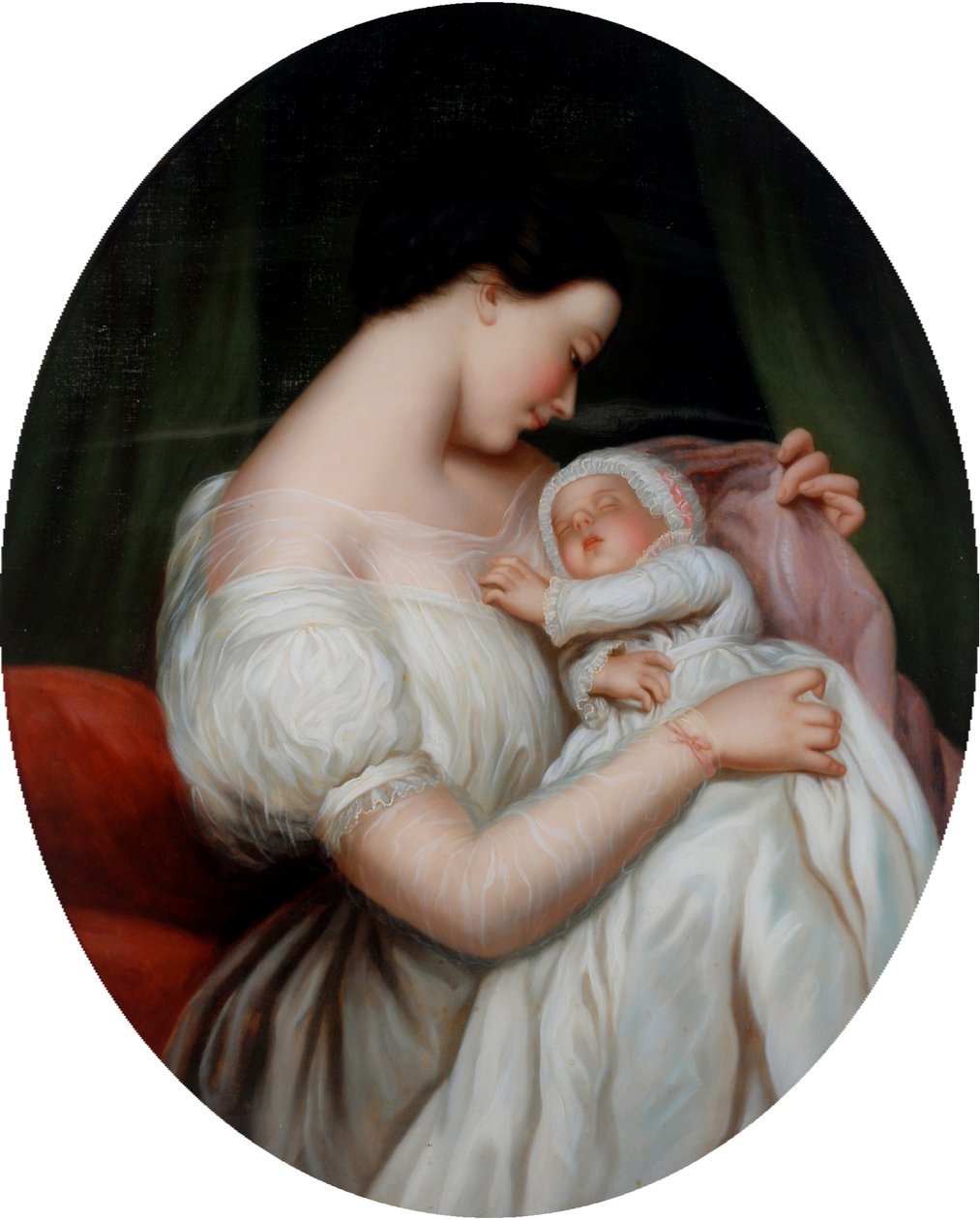 Frau und Kind von Unknown
