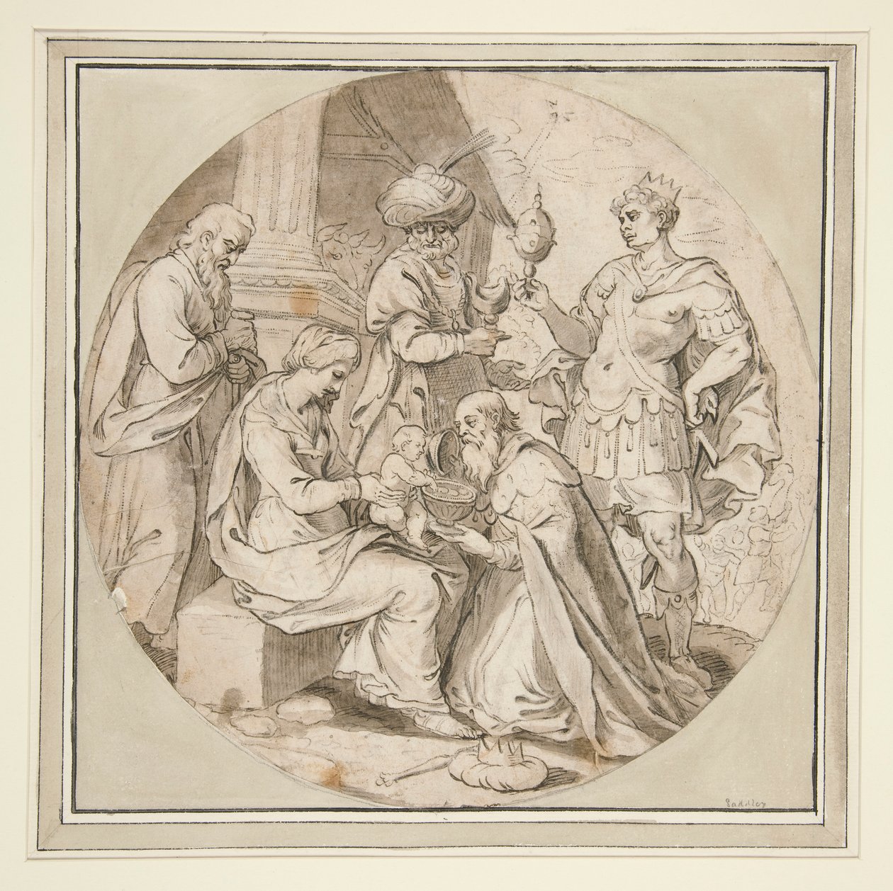 Anbetung der Könige von Unknown
