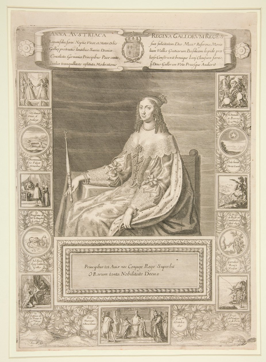 Anna von Österreich von Unknown