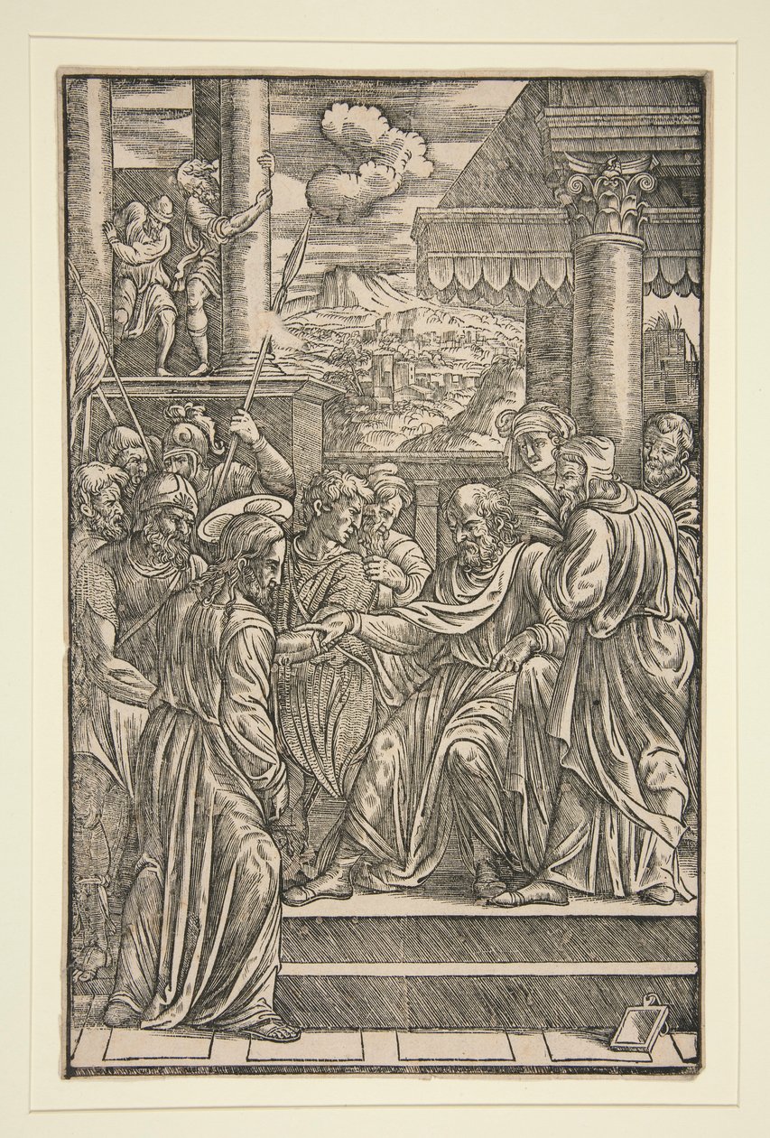 Christus vor Pilatus von Unknown