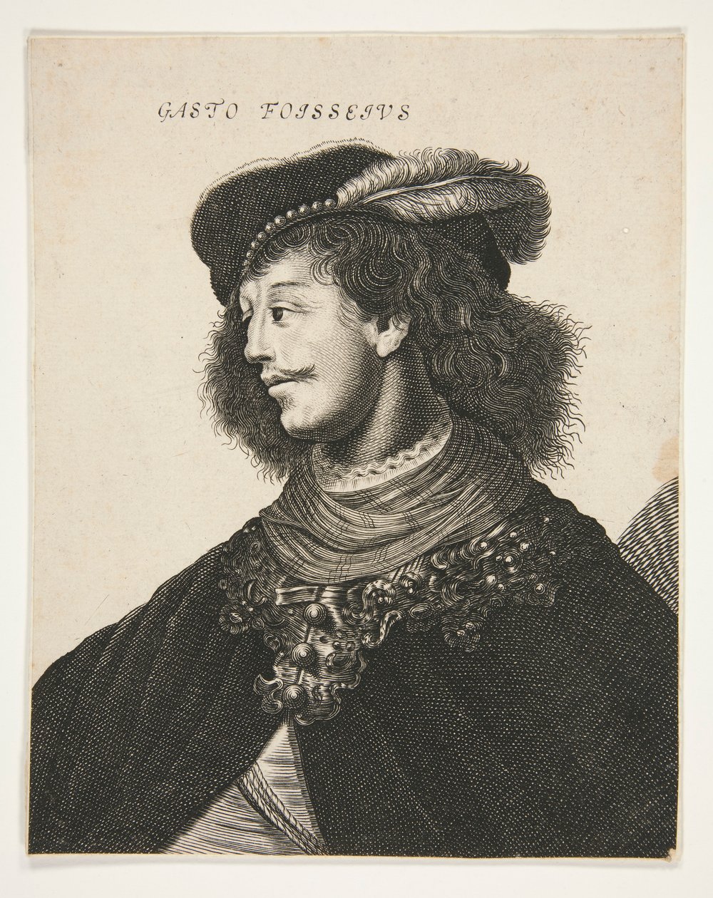 Gasto Foisseius (Gaston de Foix?) von Unknown