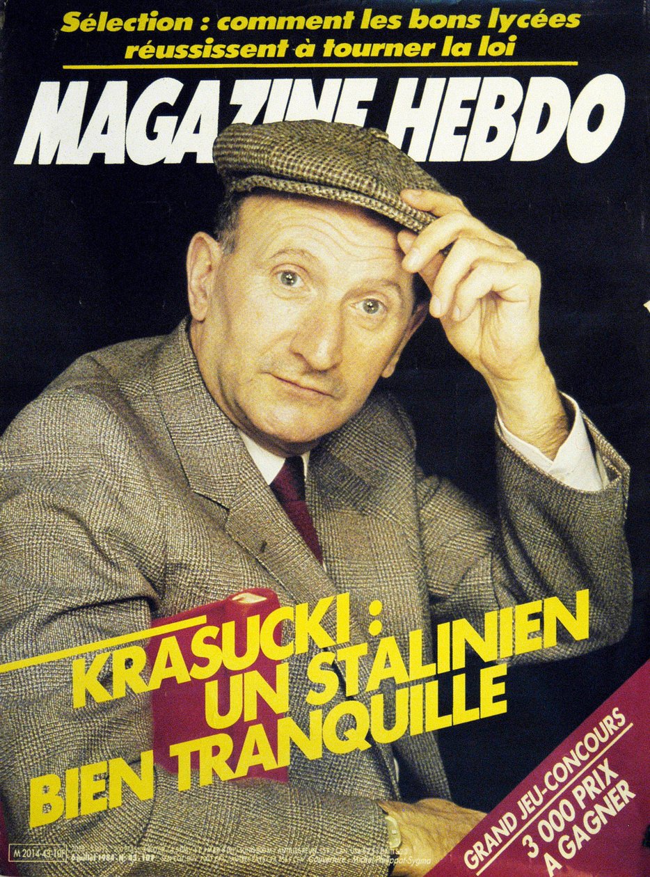 Zeitschrift Hebdo: Krasucki von Unknown