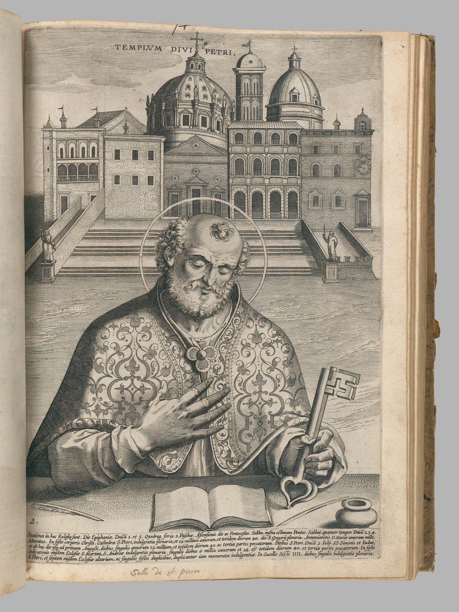 Der heilige Petrus vor dem heiligen Petrus von Unknown
