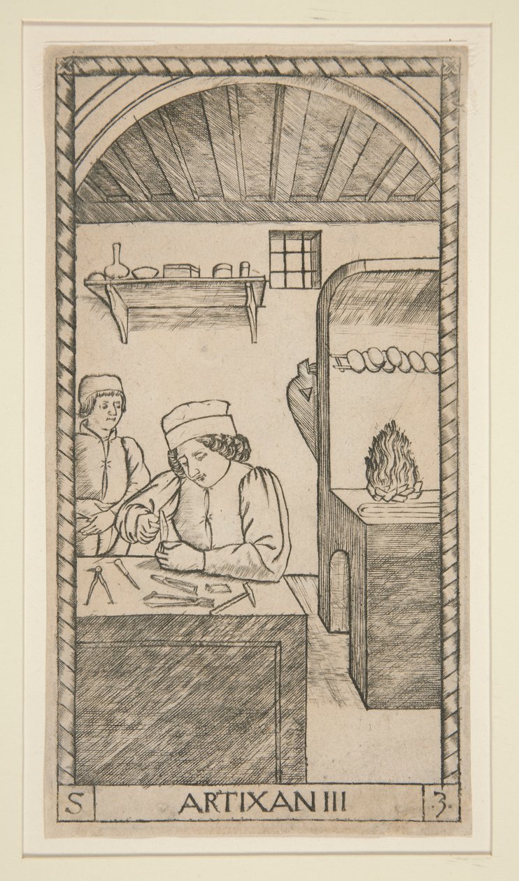 Der Handwerker von Unknown