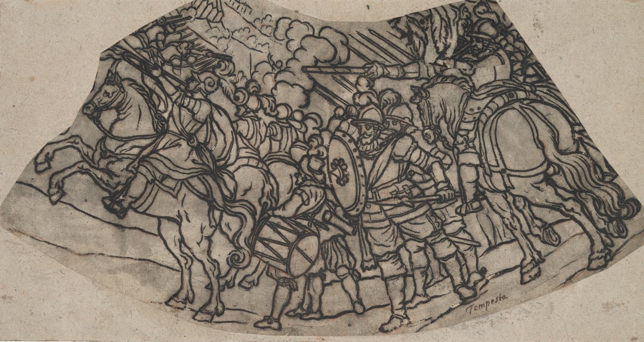 Krieger zu Pferd von Unknown
