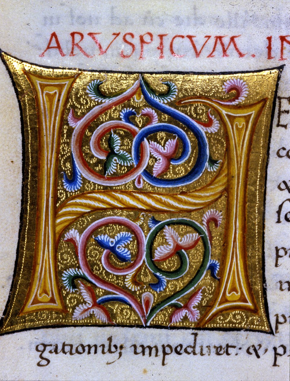 Alphabet: miniaturisierter Buchstabe H von Unknown artist