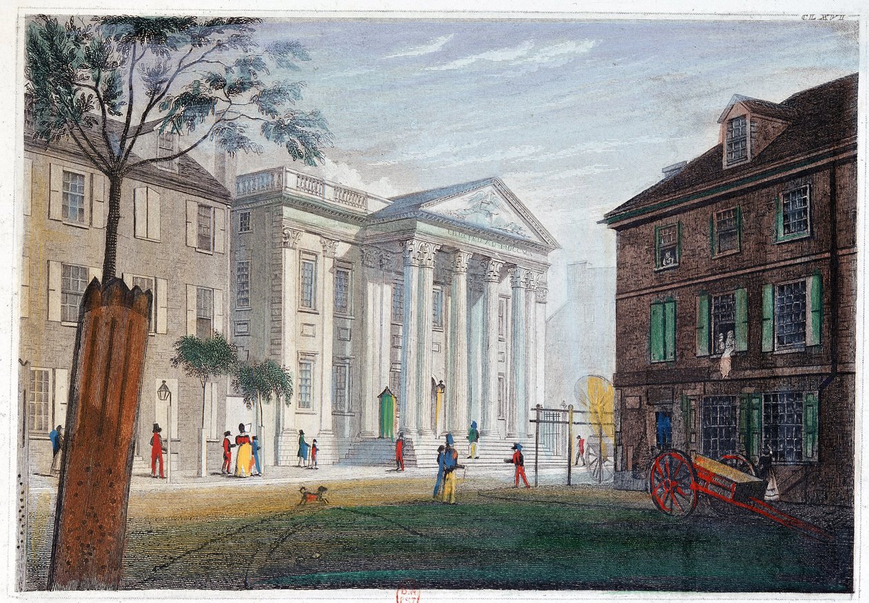Bankwesen in Philadelphia von Unknown artist